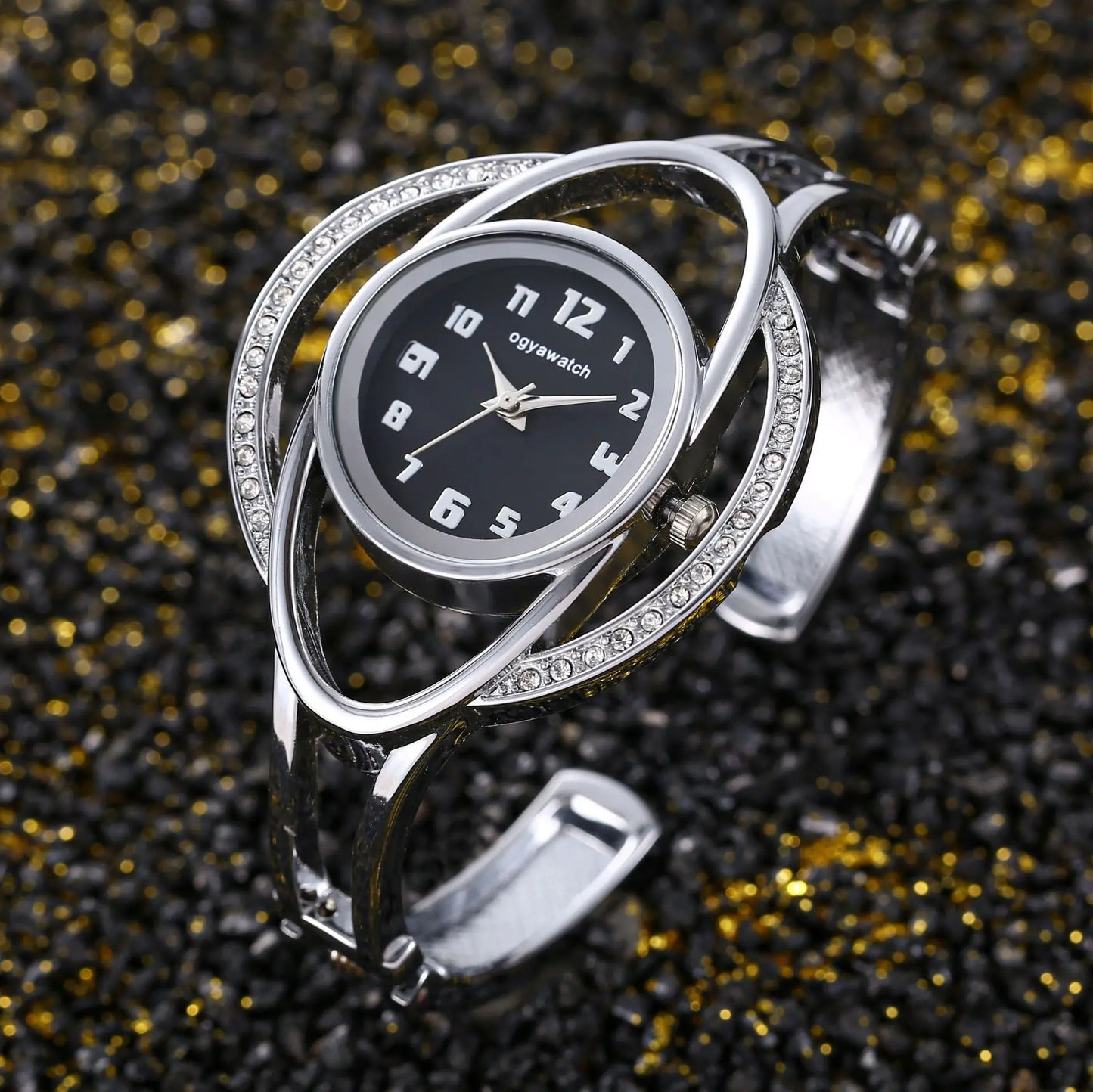 Women's Light Luxury Metal Bracelet Watch