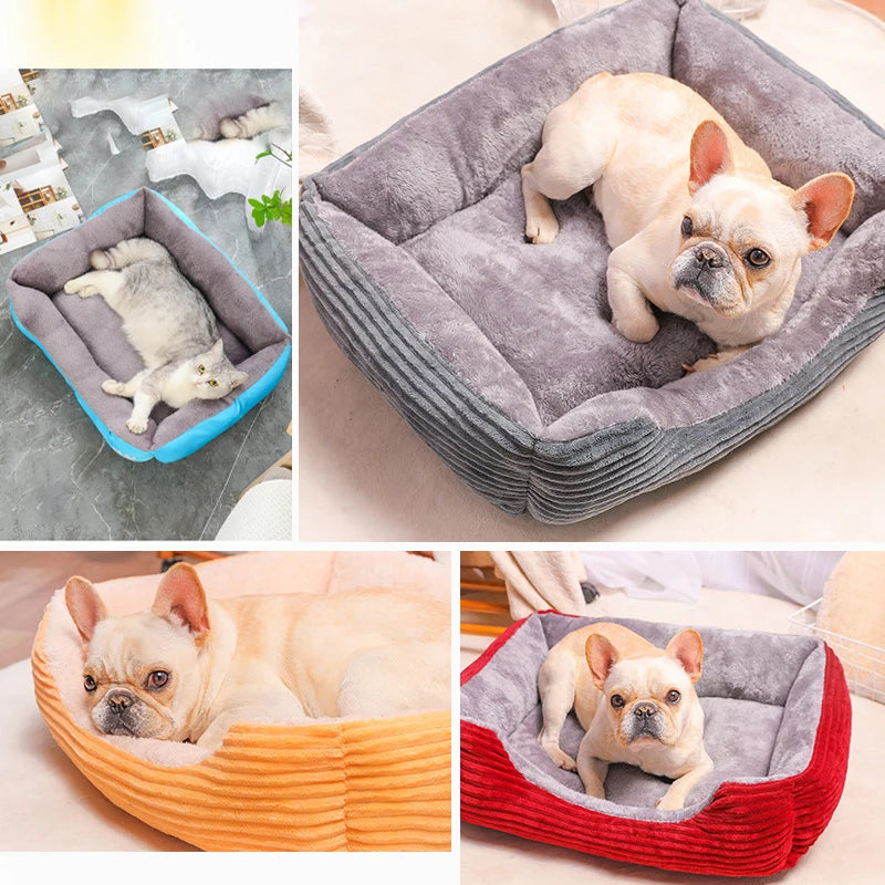 Dog Cat Bed Folding Sofa