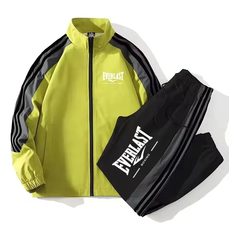 Men's 2PCs High Quality Plus Size Loose Sports Sport Set