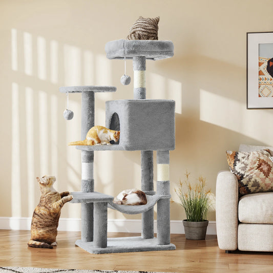 Cat Tree Tall Multi Cat Climbing Tower
