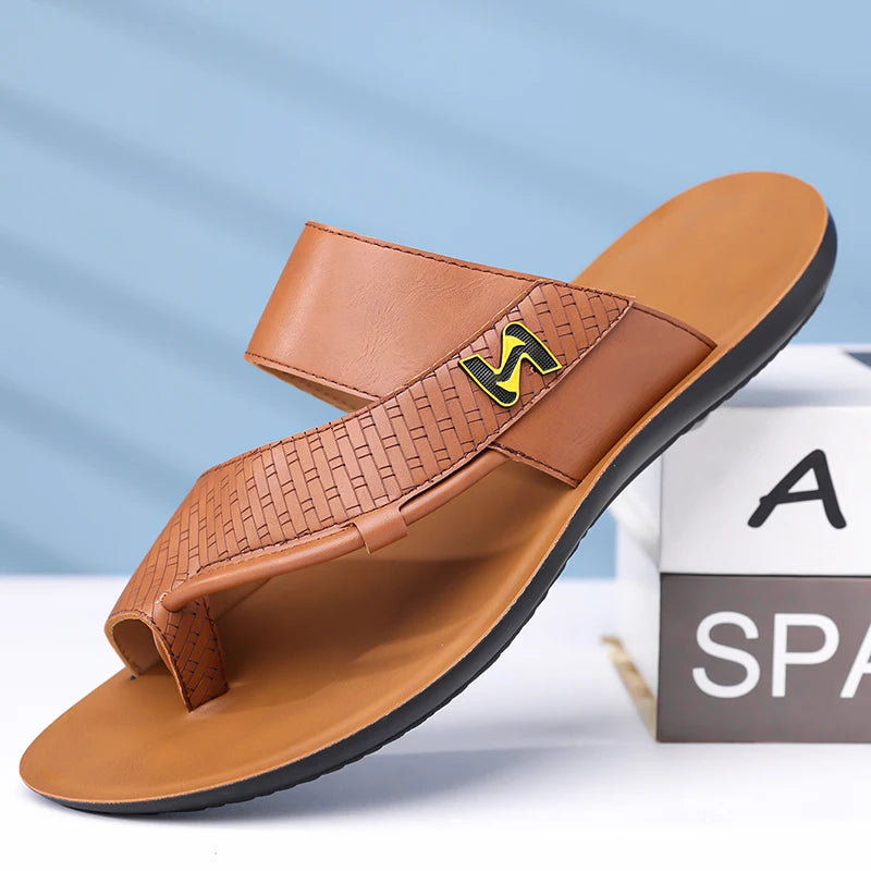 Men's Fashionable Beach Anti-Slip Slippers Sandals