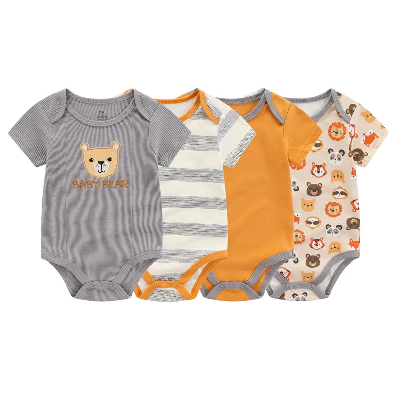 Baby Newborn Cotton Short Sleeve Bodysuit
