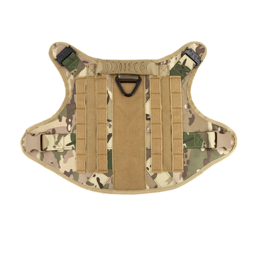Tactical Dog Harness Leash Set For Large Dogs