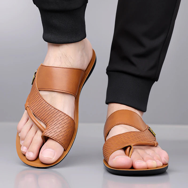Men's Fashionable Beach Anti-Slip Slippers Sandals