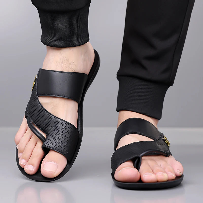 Men's Fashionable Beach Anti-Slip Slippers Sandals