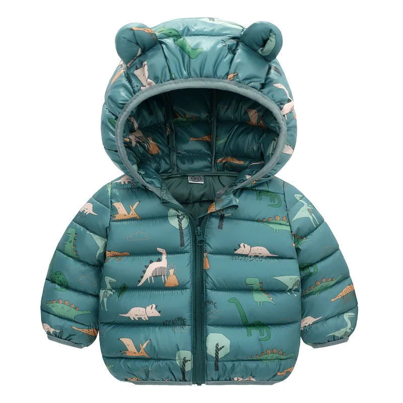 Unisex Hooded Cotton Padded Jacket Allmartdeal