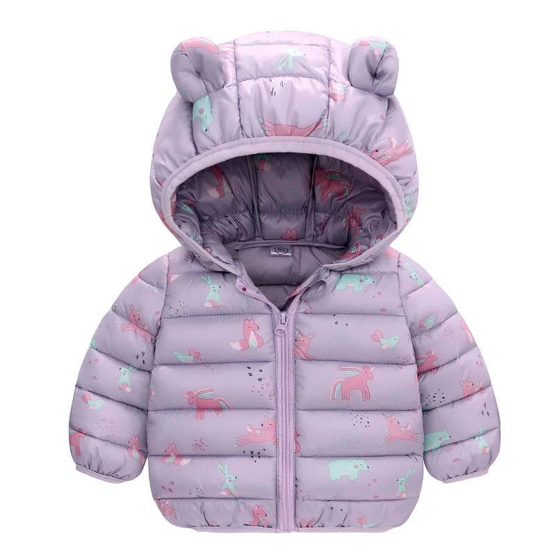 Unisex Hooded Cotton Padded Jacket Allmartdeal