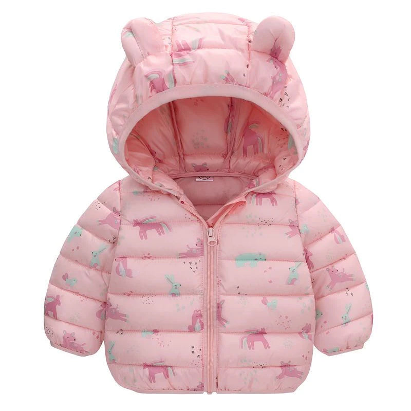 Unisex Hooded Cotton Padded Jacket Allmartdeal