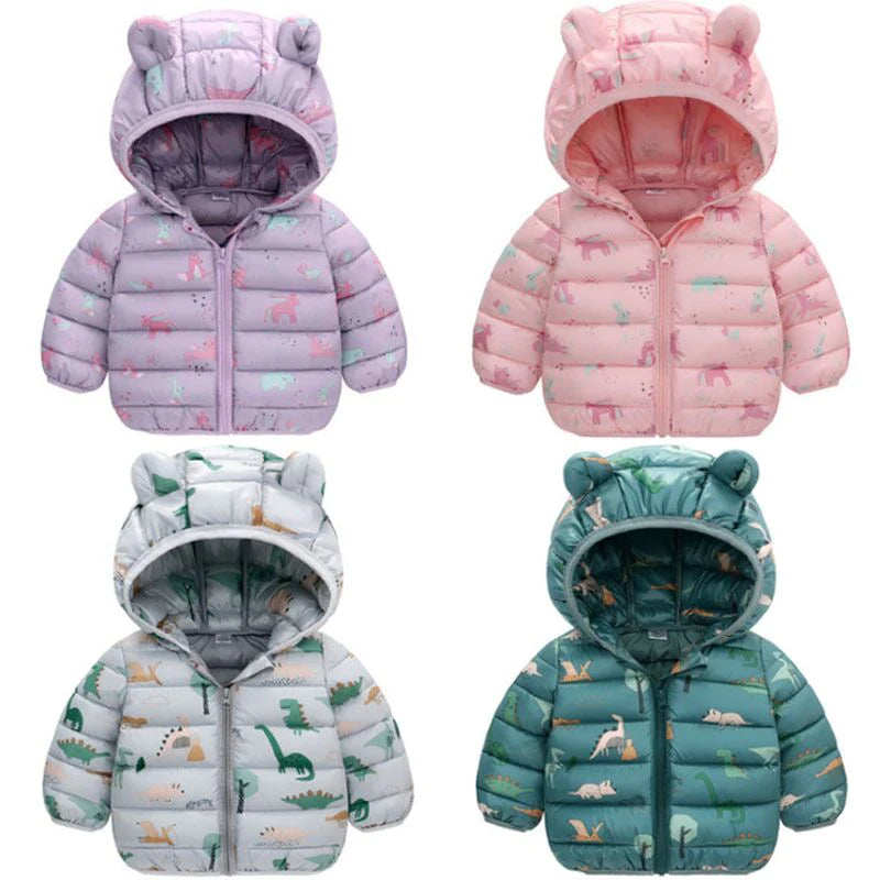 Unisex Hooded Cotton Padded Jacket Allmartdeal