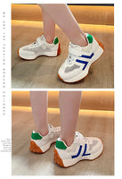 Unisex Kids Sport Breathable Soft Bottom Sneakers Allmartdeal