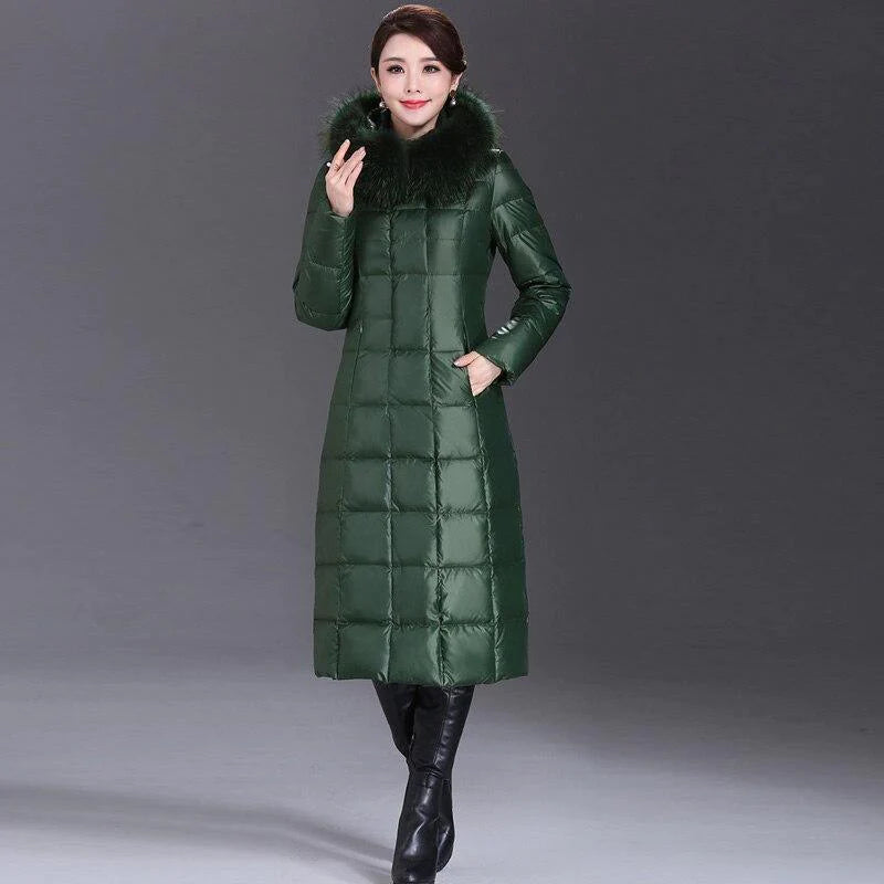 Women Down Long High Quality Coat Allmartdeal