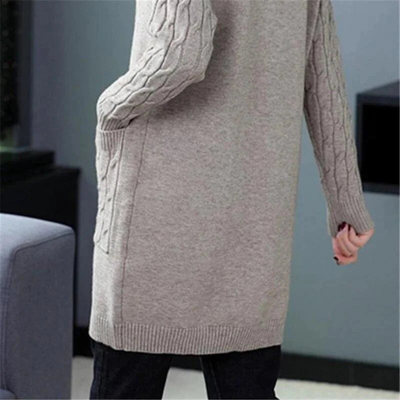 Women Knitted Cardigan Sweater Allmartdeal