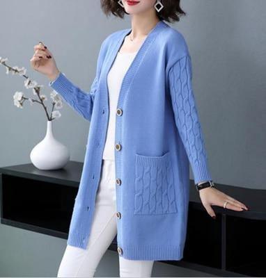 Women Knitted Cardigan Sweater Allmartdeal