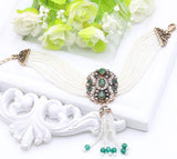 Women's Antique Floral Beaded Retro Bracelet Allmartdeal
