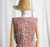 Women's Floral Print Maxi Bohemian Dress Allmartdeal