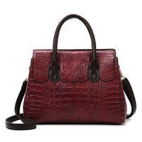 Women's High Quality Leather Vintage Shoulder Handbag Allmartdeal