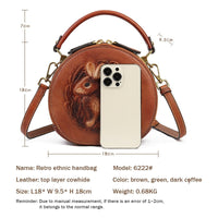 Women's Leather Shoulder Messenger Handbag Allmartdeal