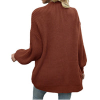 Women's Long Sleeve Knit Sweater Cardigan Allmartdeal
