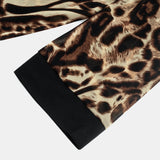 Women's Mesh Leopard Printed Cardigan Allmartdeal